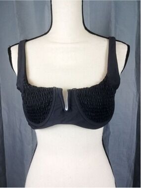 ZAFUL Bikini Top, dark gray, Size 8